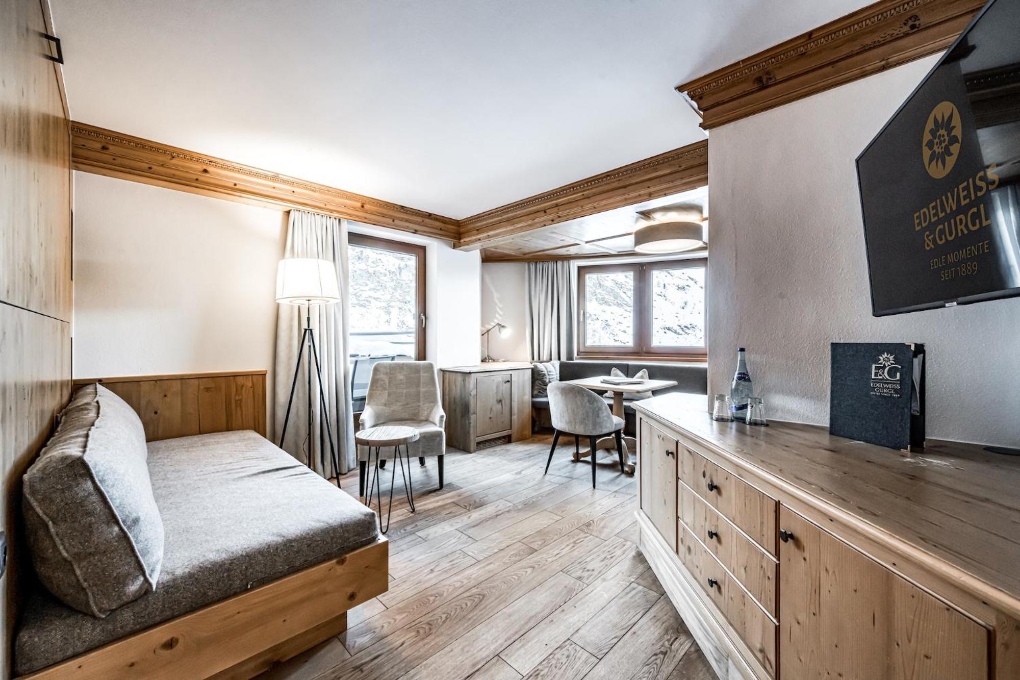 Hotel Edelweiss & Gurgl 奥伯古格尔 客房 照片