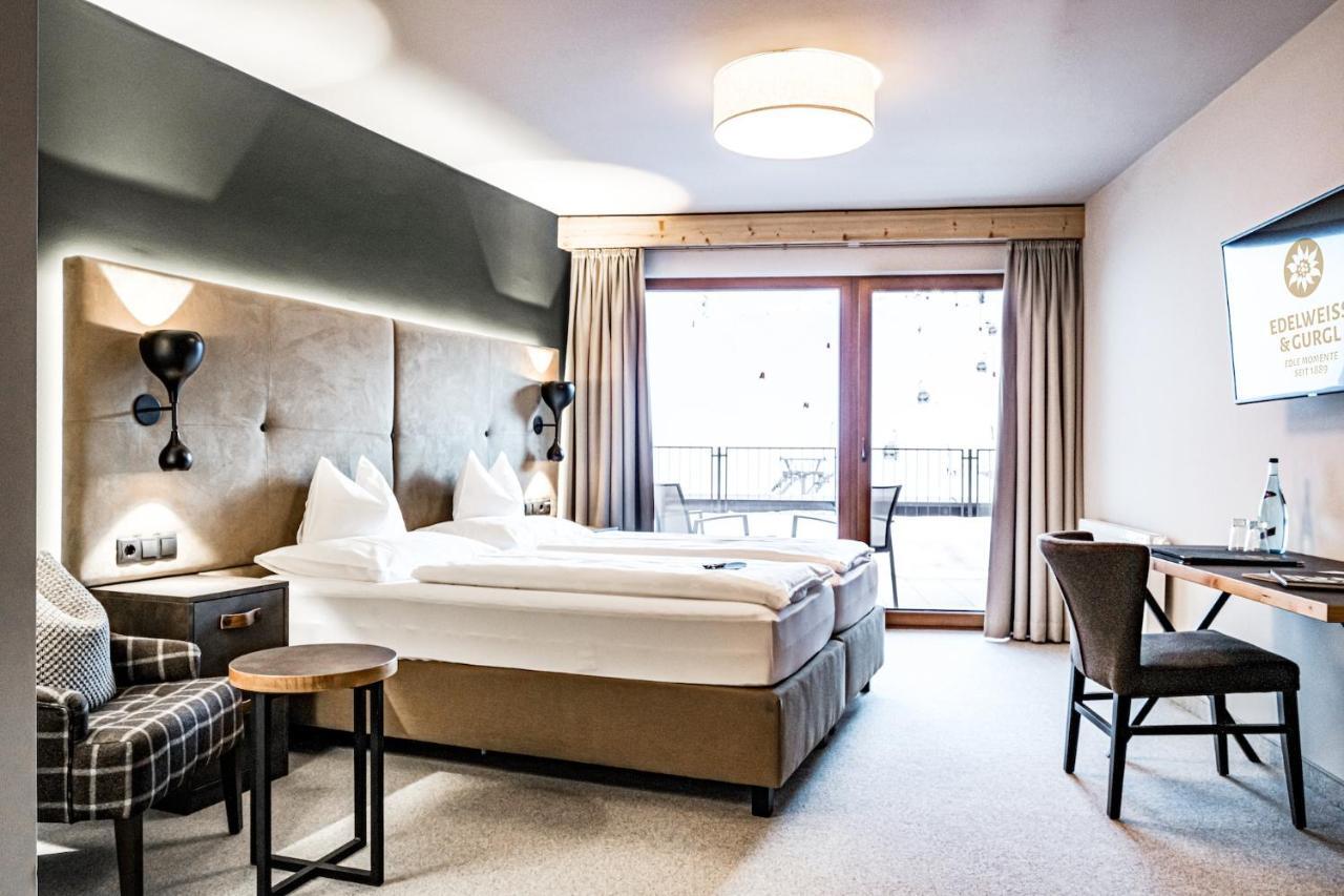 Hotel Edelweiss & Gurgl 奥伯古格尔 客房 照片